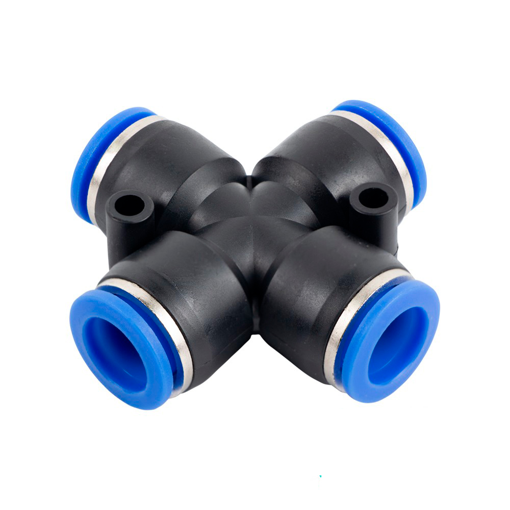 Соединение цанговое (Х-образное) Ø8×8мм SIGMA (7026601)