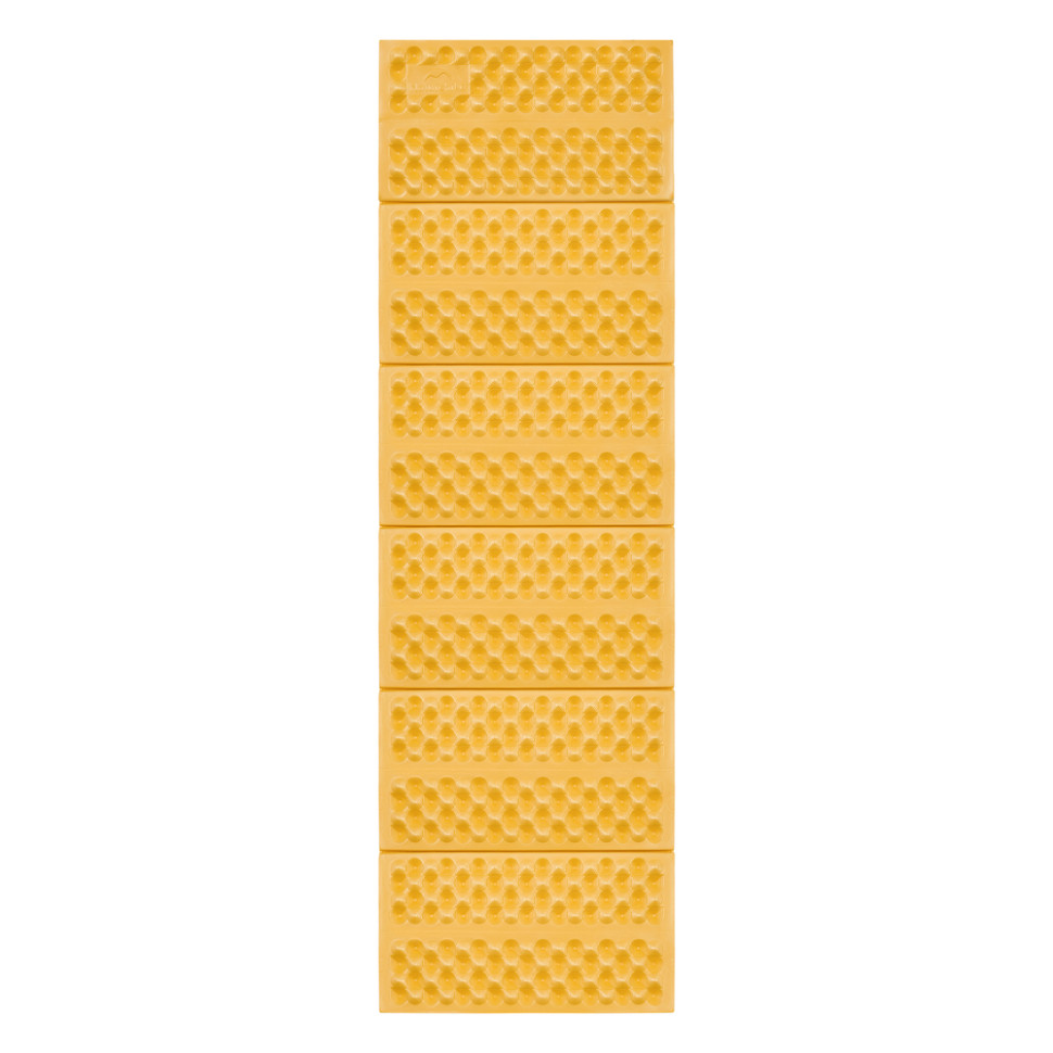 Килимок складний IXPE Naturehike CNK2550WS030, алюмінієва плівка, 185x60x1.8 см, медово-золотий