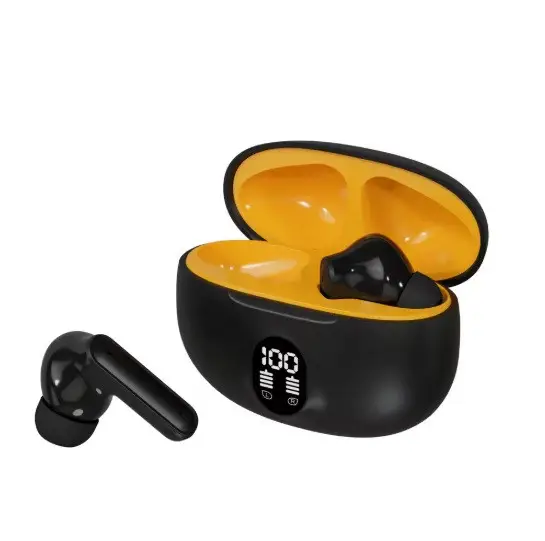 Бездротові Навушники Блютуз з Кейсом TWS Bluetooth 5.3 Чорні