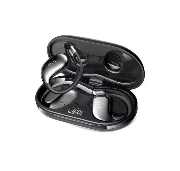 Спортивні bluetooth навушники HTC HD Bass з AI-перекладачем 134 мови NE57 Black