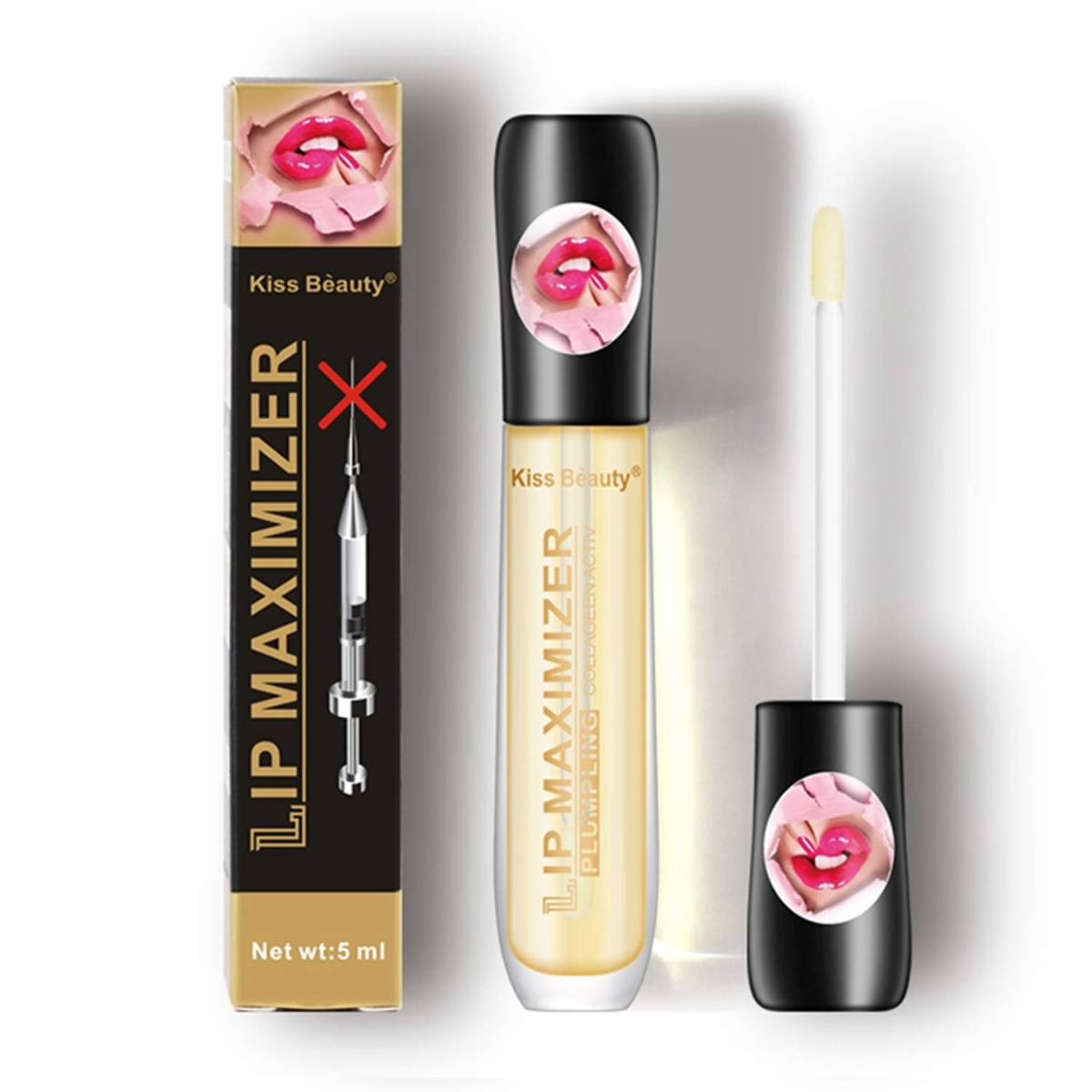 Блеск для увеличения обьёма губ Lip Maximizer "Инъекция красоты" 5 мл