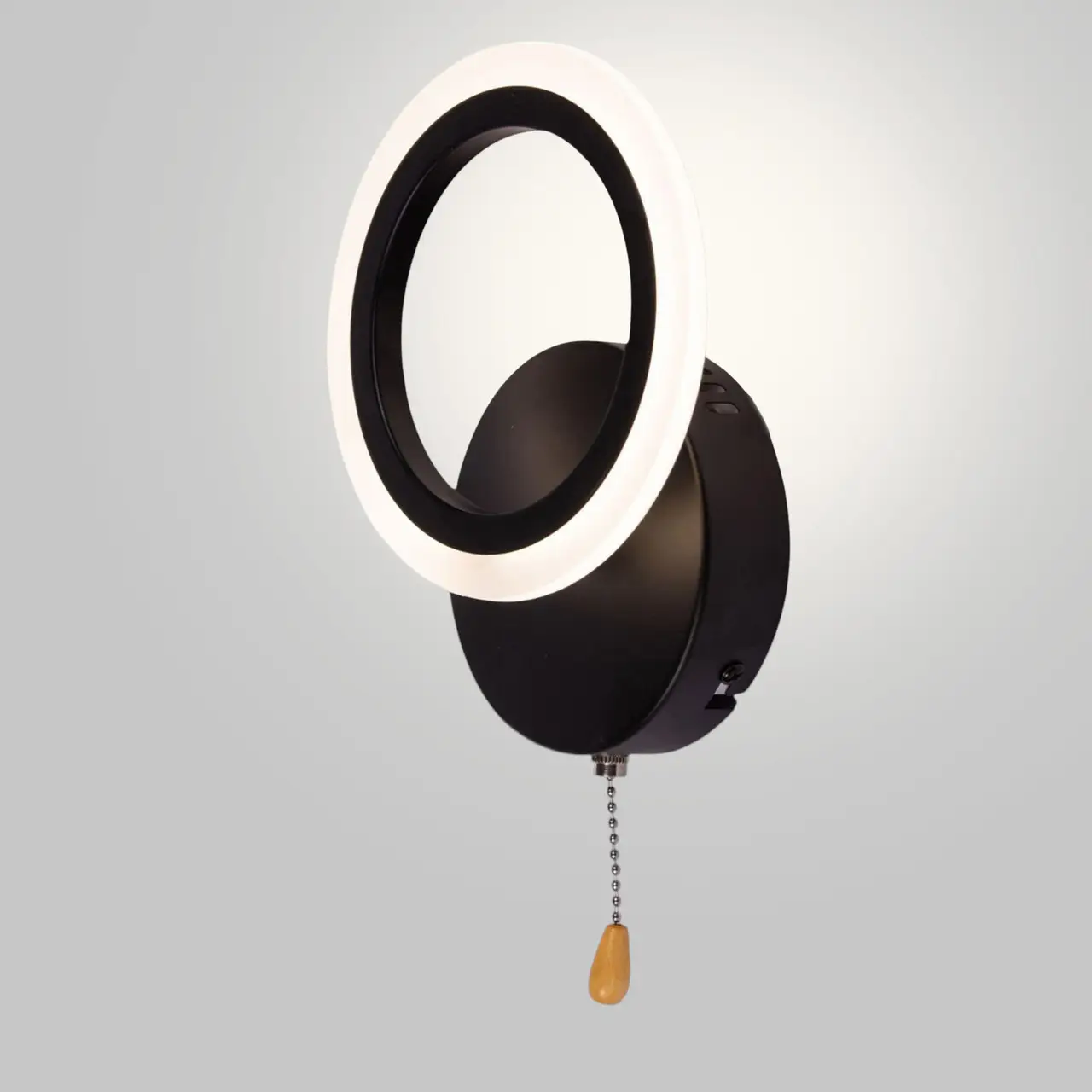 Світильник світлодіодний настінний, LED бра Sunlight чорний 6326/1SW