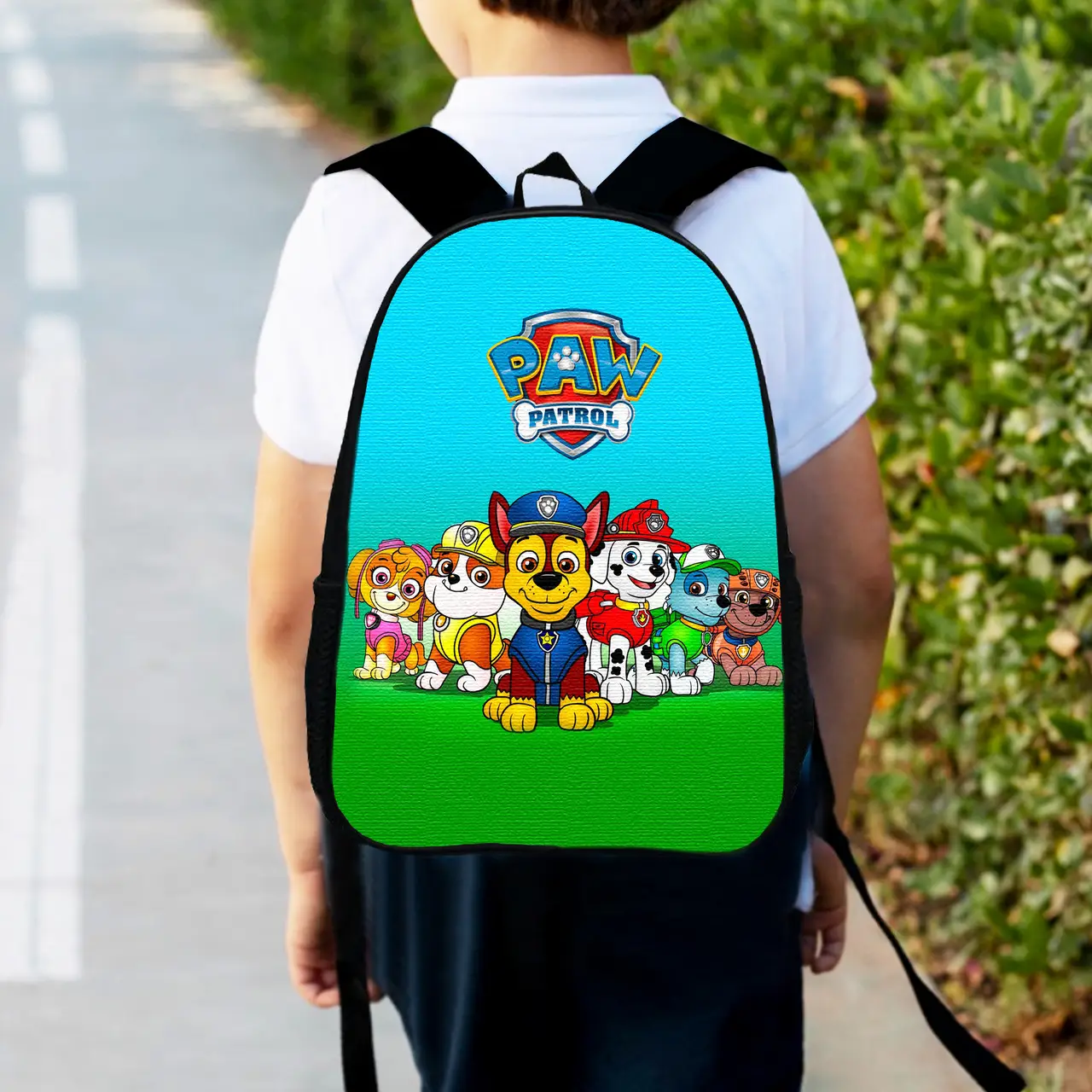 Рюкзак дитячий Щенячий патруль "Paw Patrol" 34х27см, міський ранець для хлопчика з принтом (00361)