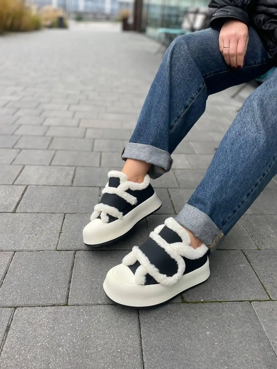 Угги жіночі Zoya shoes C36-2 чорні (зима, шкіра натуральна) (5603) 36