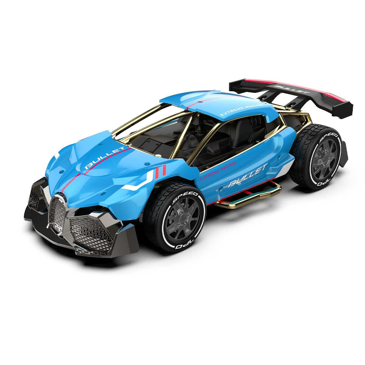 Автомобіль KS DRIVE на р/к - EXTREME RACING (метал. корпус, акум. 3.7V, 2,4 ГГц, блакитний)