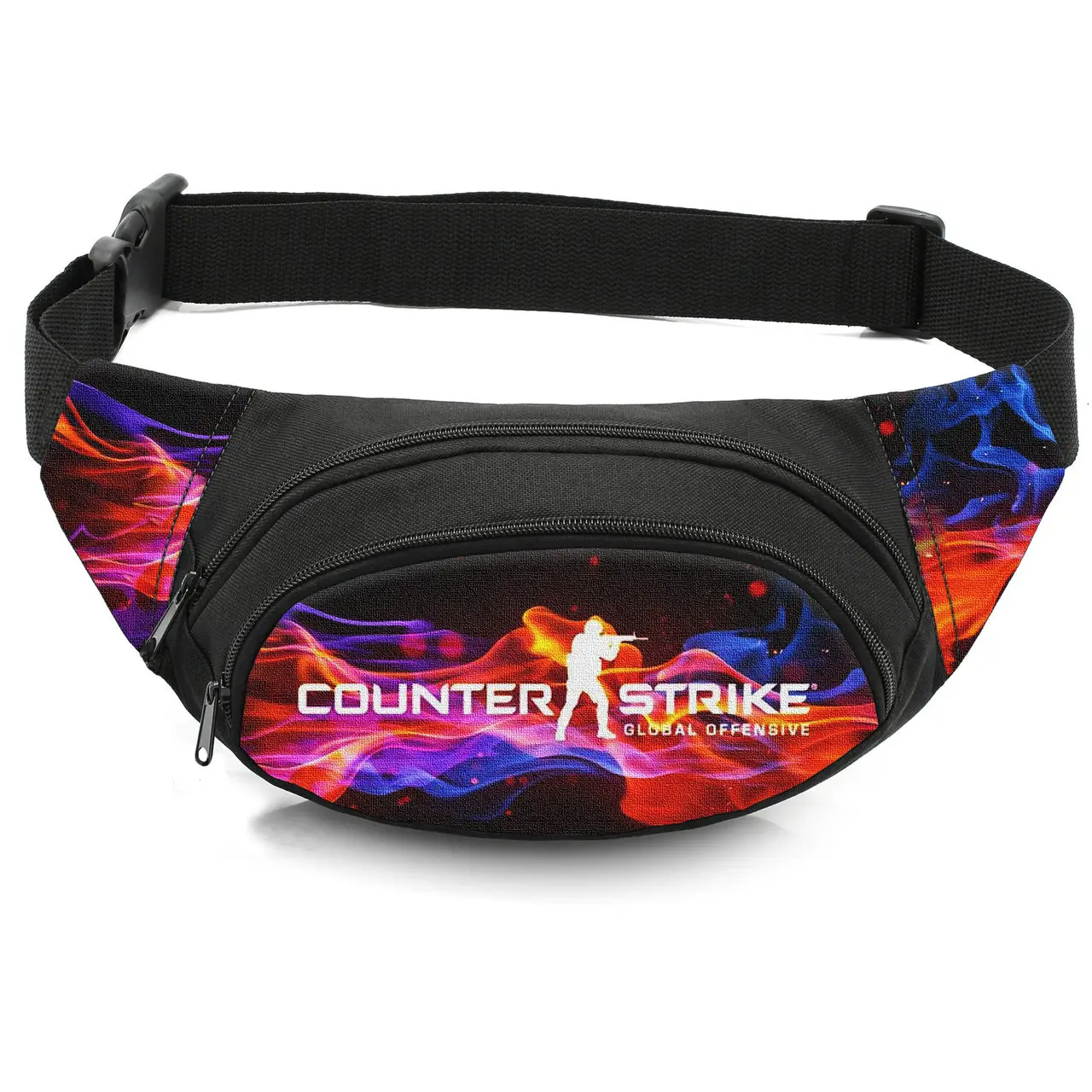 Сумка-бананка дитяча з принтом Counter-Strike поясна сумка для хлопчика (4501)