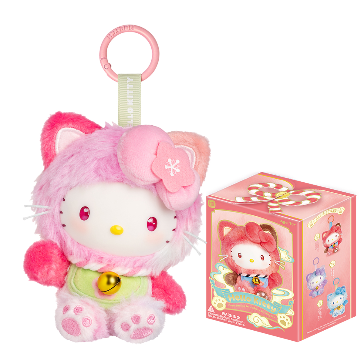 М’яка іграшка-сюрприз на кліпсі POP TOP HELLO KITTY – КАЗКОВІ БАЖАННЯ