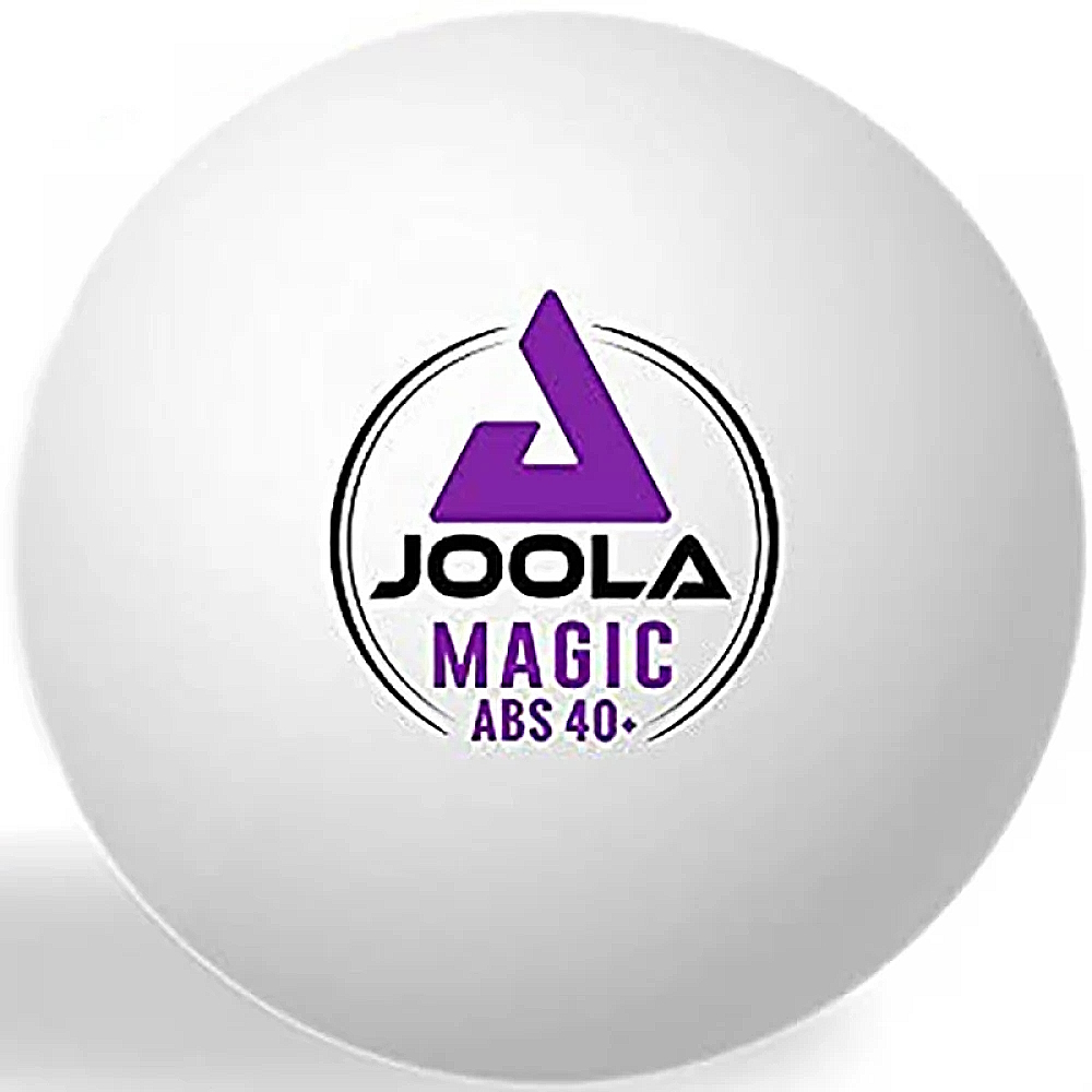 М'ячі для настільного тенісу Joola Magic ABS 40+ White 144 шт (44217)