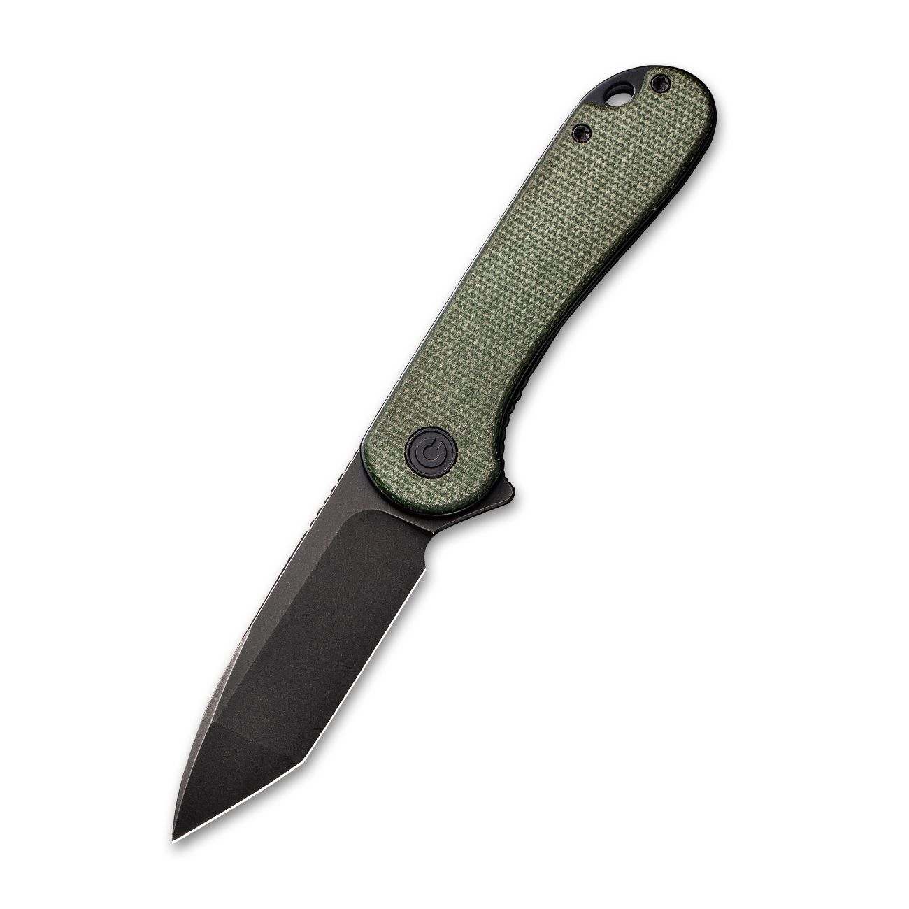 Ніж складаний кишеньковий Civivi Elementum, (7.5 см) D2 / Micarta зелений
