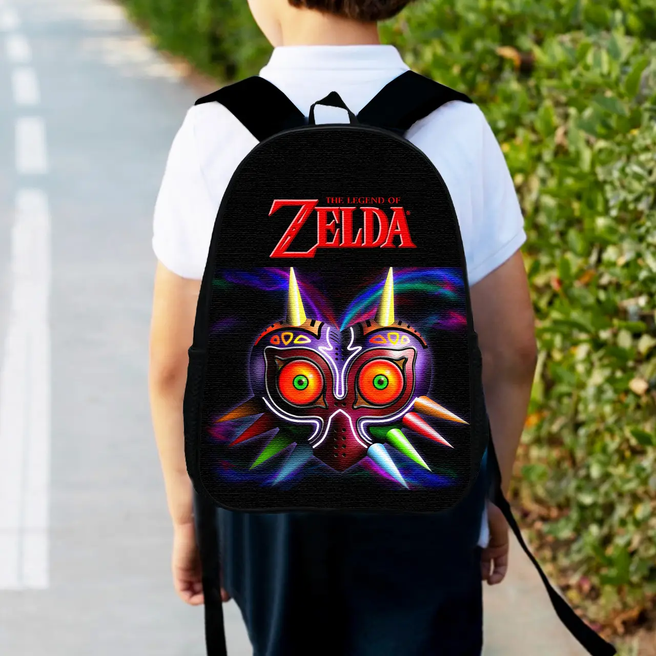 Рюкзак дитячий Зельда "The Legend of Zelda" 34х27см, міський ранець для хлопчика з принтом (00449)