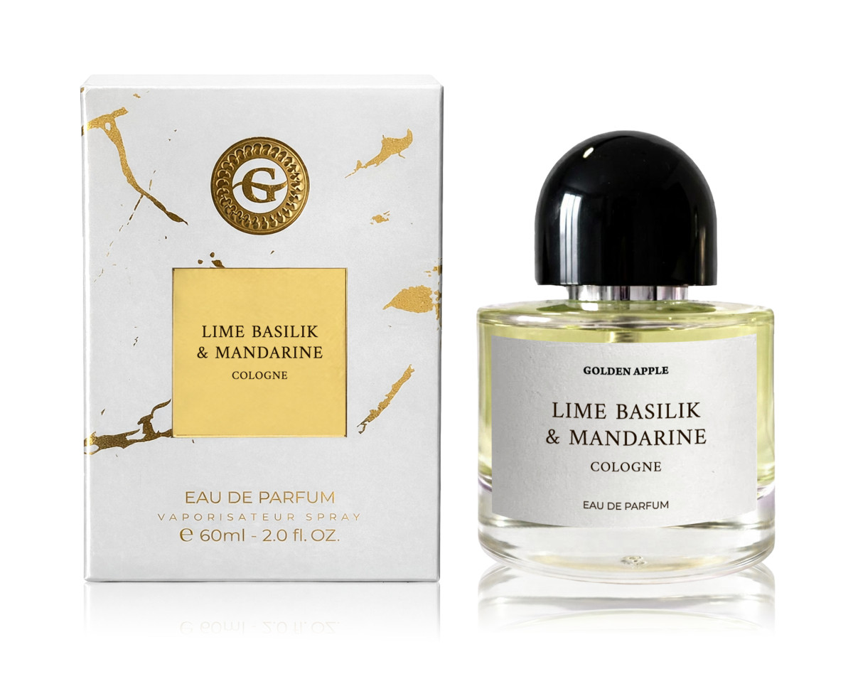 Парфюмированная вода Lime Basilik & Mandarine Cologne Golden Apple 60 ml