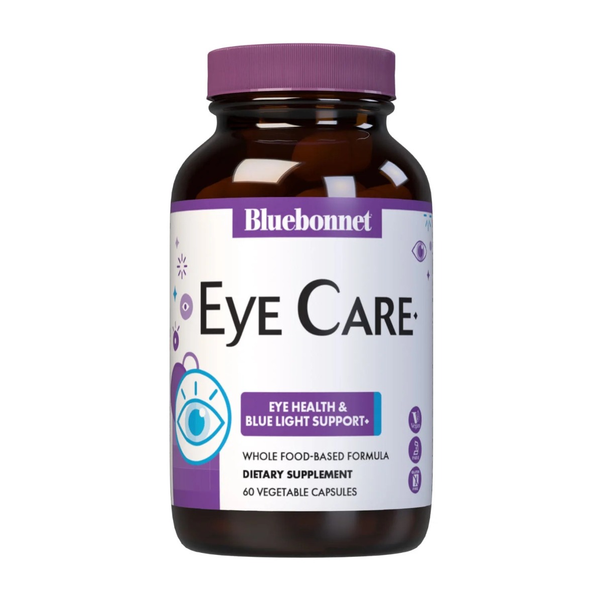 Комплекс для Очей, EyeCare, Targeted Choice, Bluebonnet Nutrition, 60 рослинних капсул