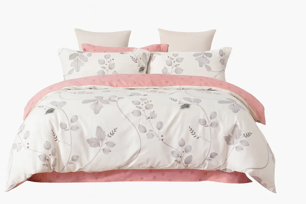 Комплект постільної білизни Ecotton полуторний 150х215 см бежевий (21214АВ)