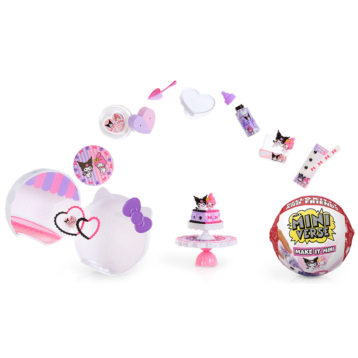 Ігровий набір MINIVERSE серії "Sanrio" S2 – СТВОРИ СТИЛЬ РАЗОМ З ХЕЛЛОУ КІТТІ ТА ДРУЗЯМИ