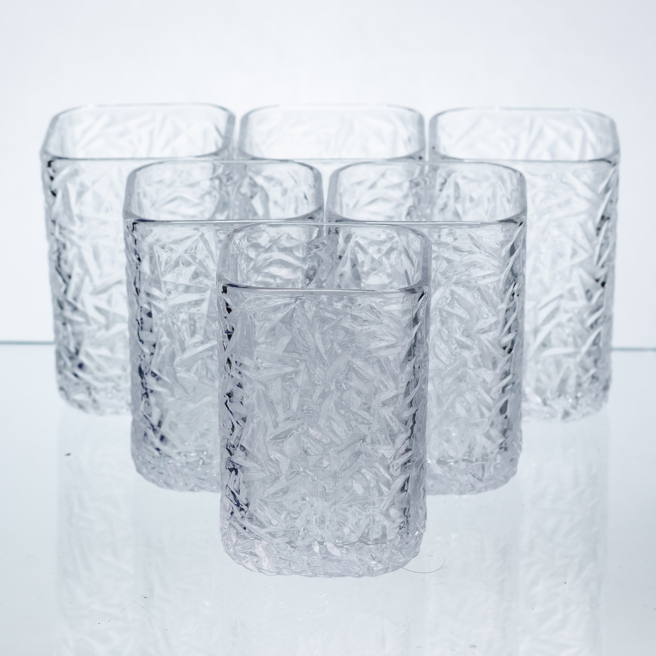 Набір склянок для напоїв Matrix Glass 6 штук по 195 мл HP-17-42