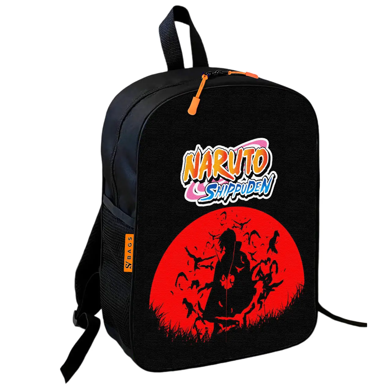 Рюкзак шкільний дитячий Наруто Акуцукі, Саске, Ітачі, Учиха, «Naruto» 36х27 см для хлопчика (00823)