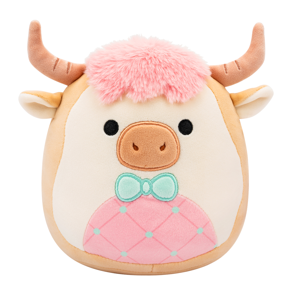 М'яка іграшка SQUISHMALLOWS - КОРІВКА САМСОН (19 cm)