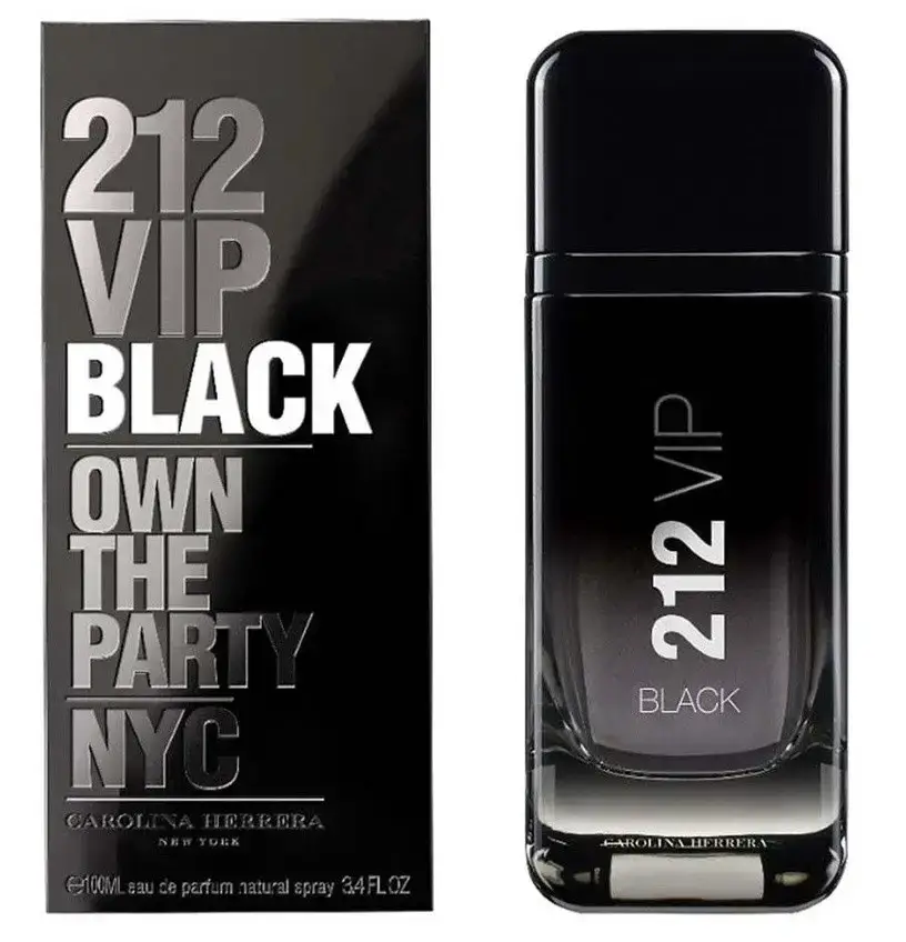 Мужская туалетная вода Carolina Herrera 212 VIP Black Own The Party NYC 100 мл