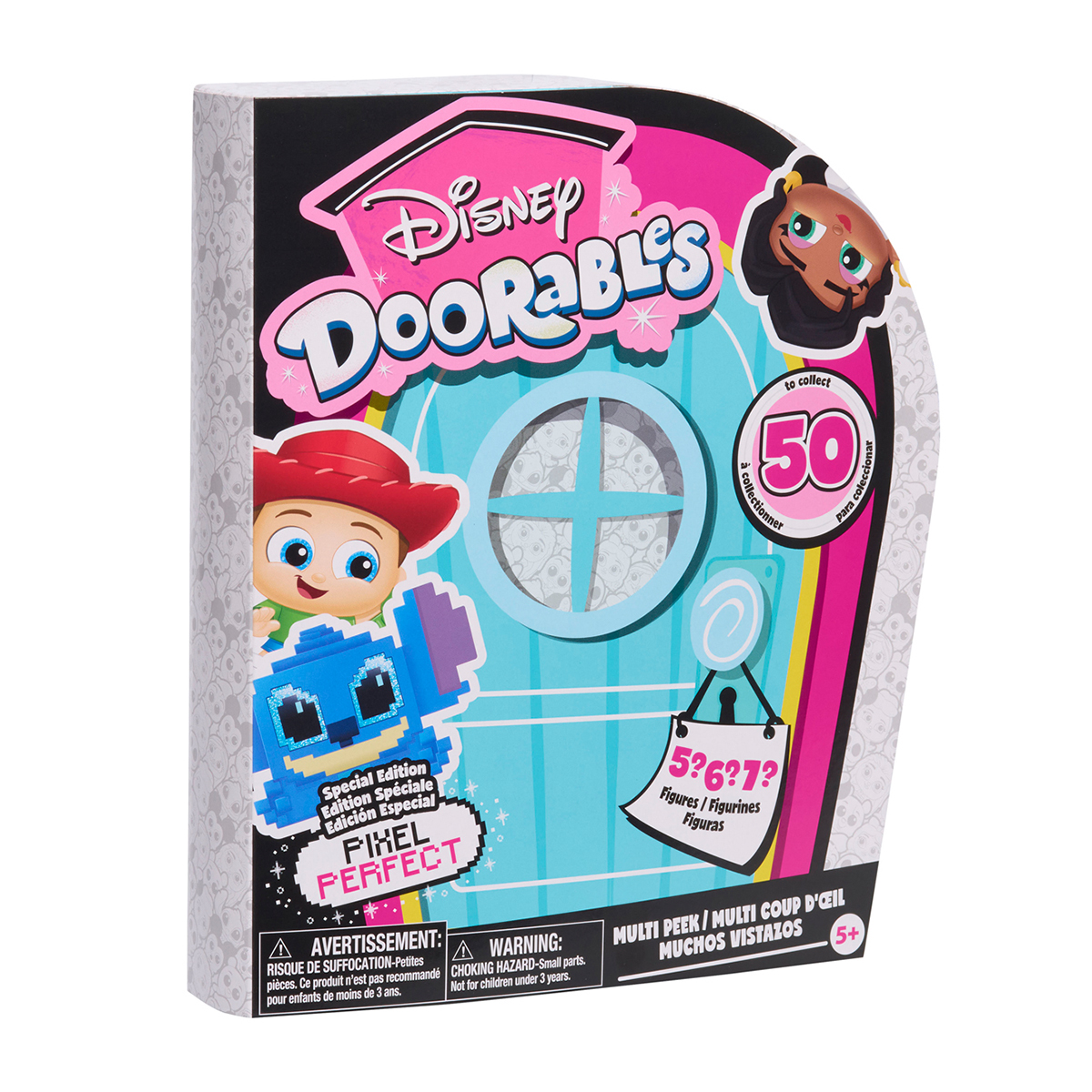 Ігровий набір DISNEY DOORABLES серії "Multi Peek" S12 - ВЕЛИКИЙ ПІКСЕЛЬНИЙ БУДИНОЧОК