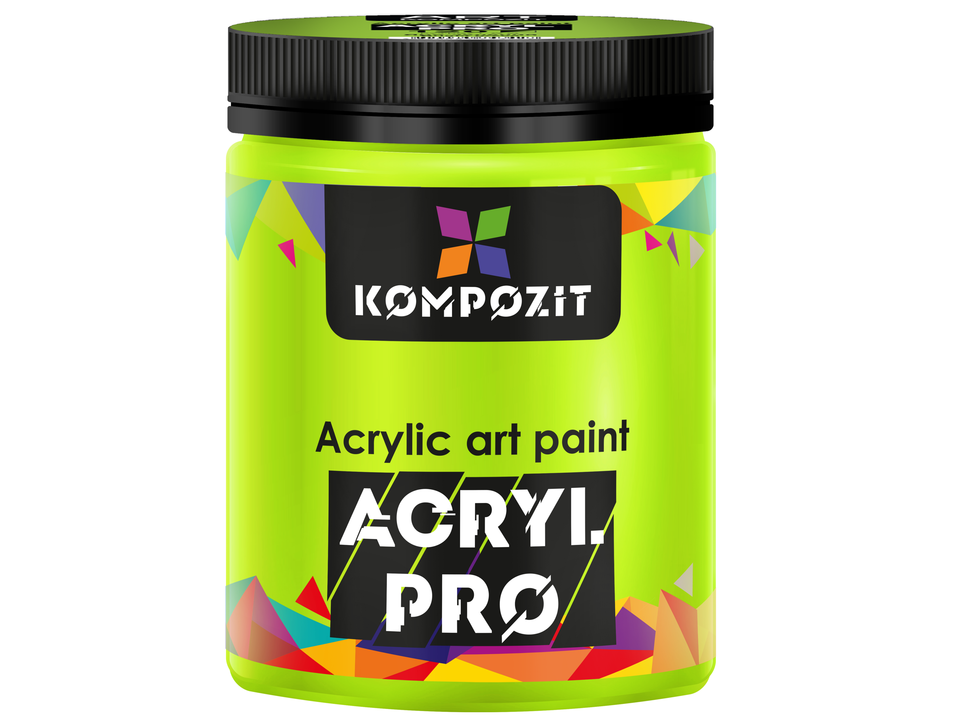 Фарба художня Acryl Pro ART Kompozit 430 мл, 120 яро-зелений
