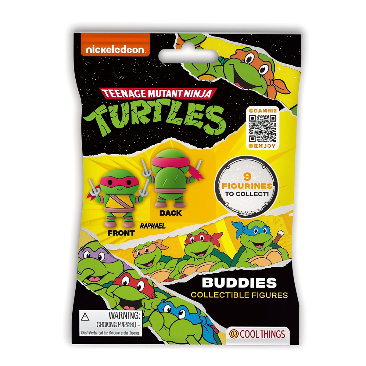 Фігурка-сюрприз COOL THINGS серії "TMNT" - ЧЕРЕПАШКИ-НІНДЗЯ (в ас.)