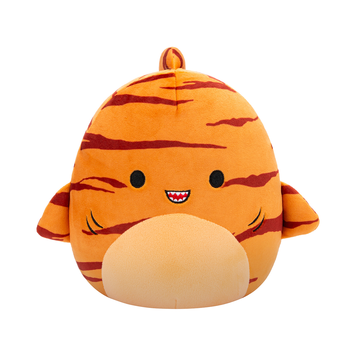 М'яка іграшка SQUISHMALLOWS – ТИГРОВА АКУЛА ДЖАГГЕР (19 cm)
