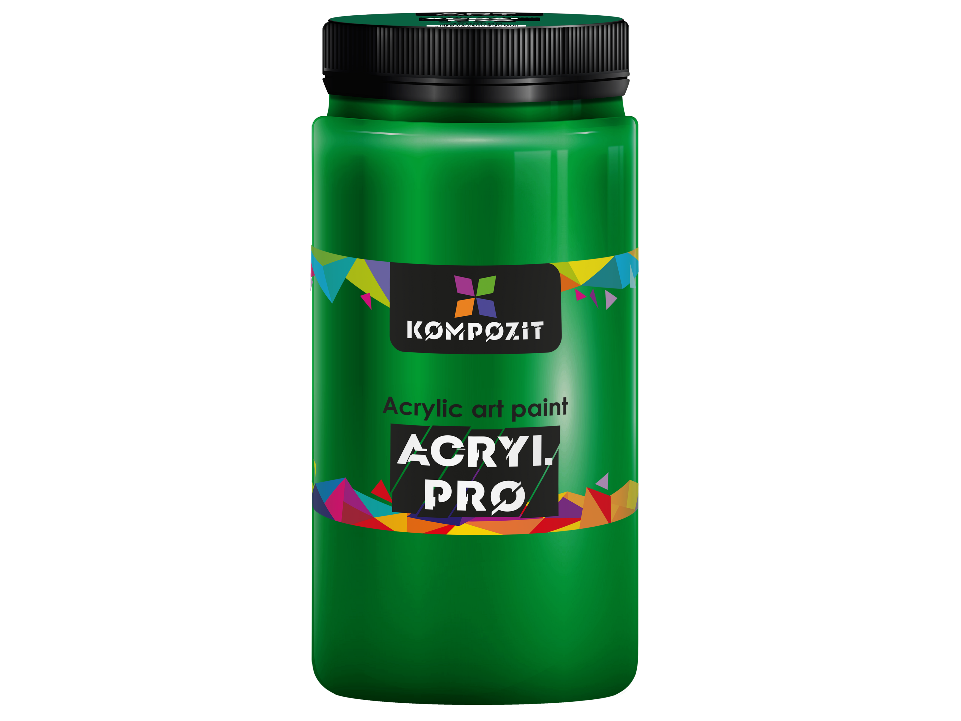 Фарба художня Acryl PRO ART Kompozit 1 л, 356 зелений особливий