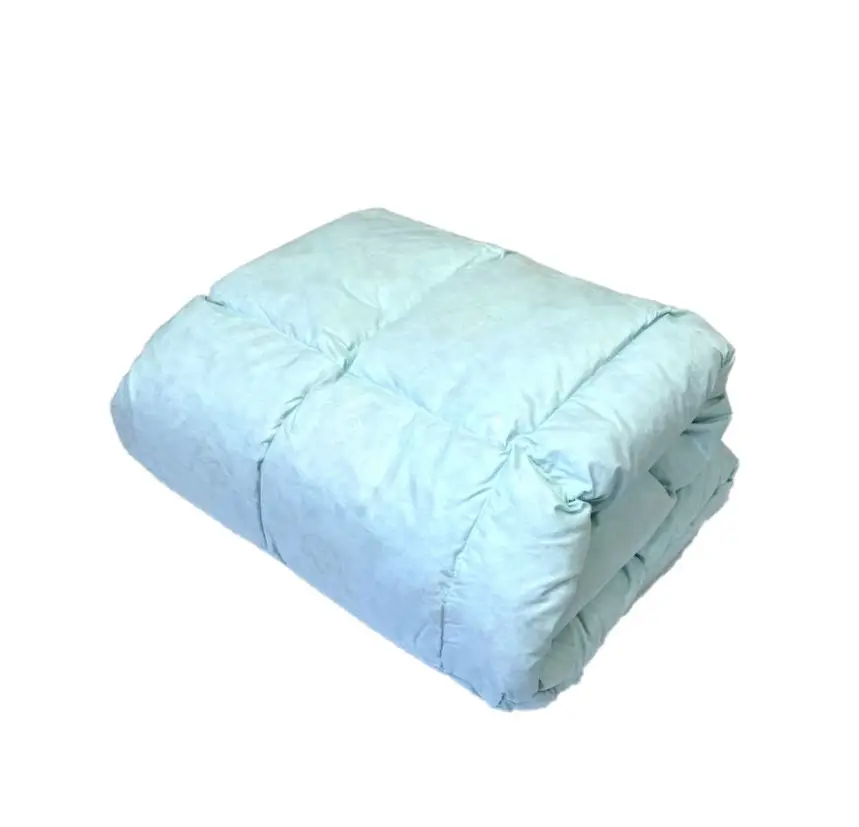 Ковдра Ecotton двоспальна 172х205 см пухово-перова пух - 50% блакитне