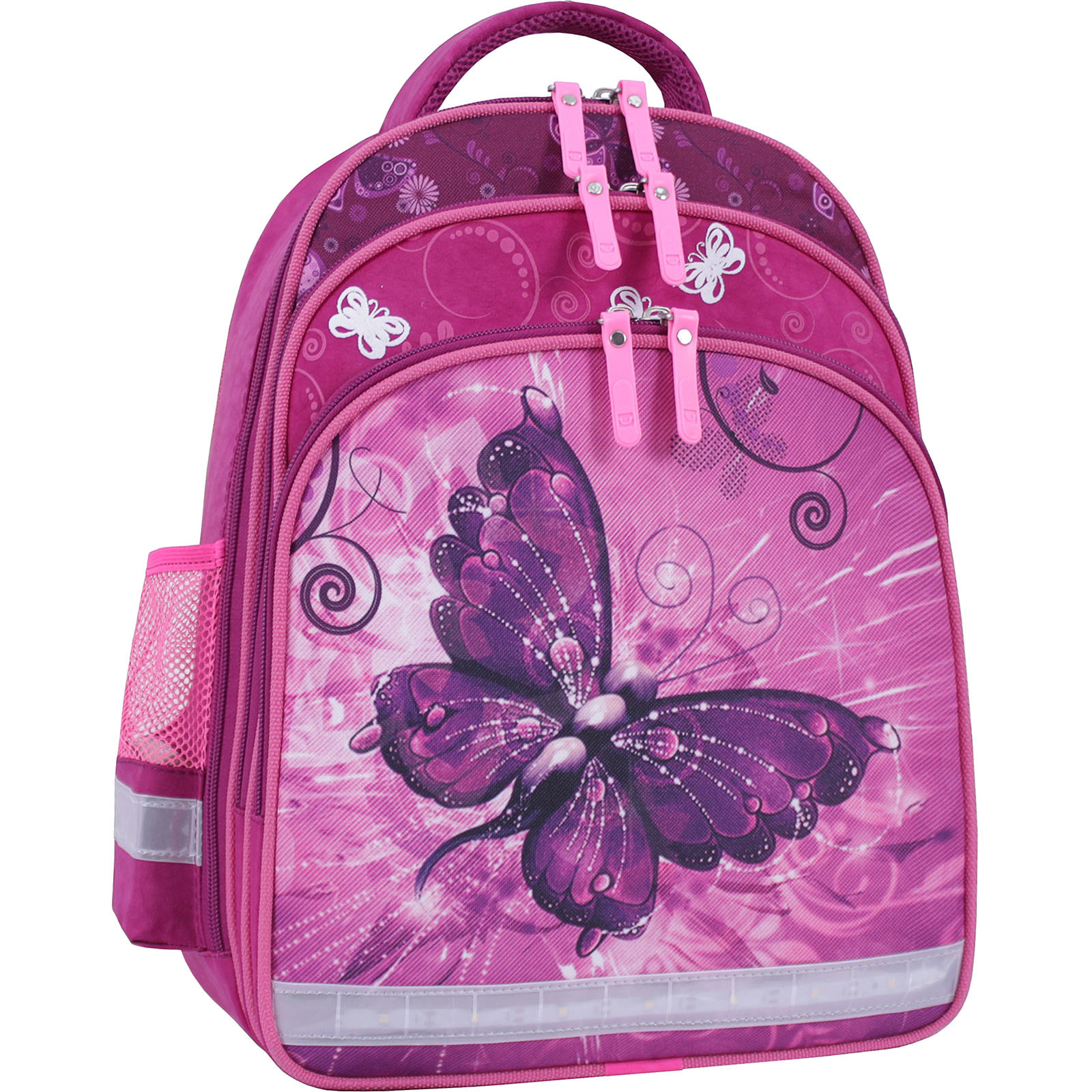 Рюкзак шкільний Bagland Mouse 143 малиновий 615 (0051370)