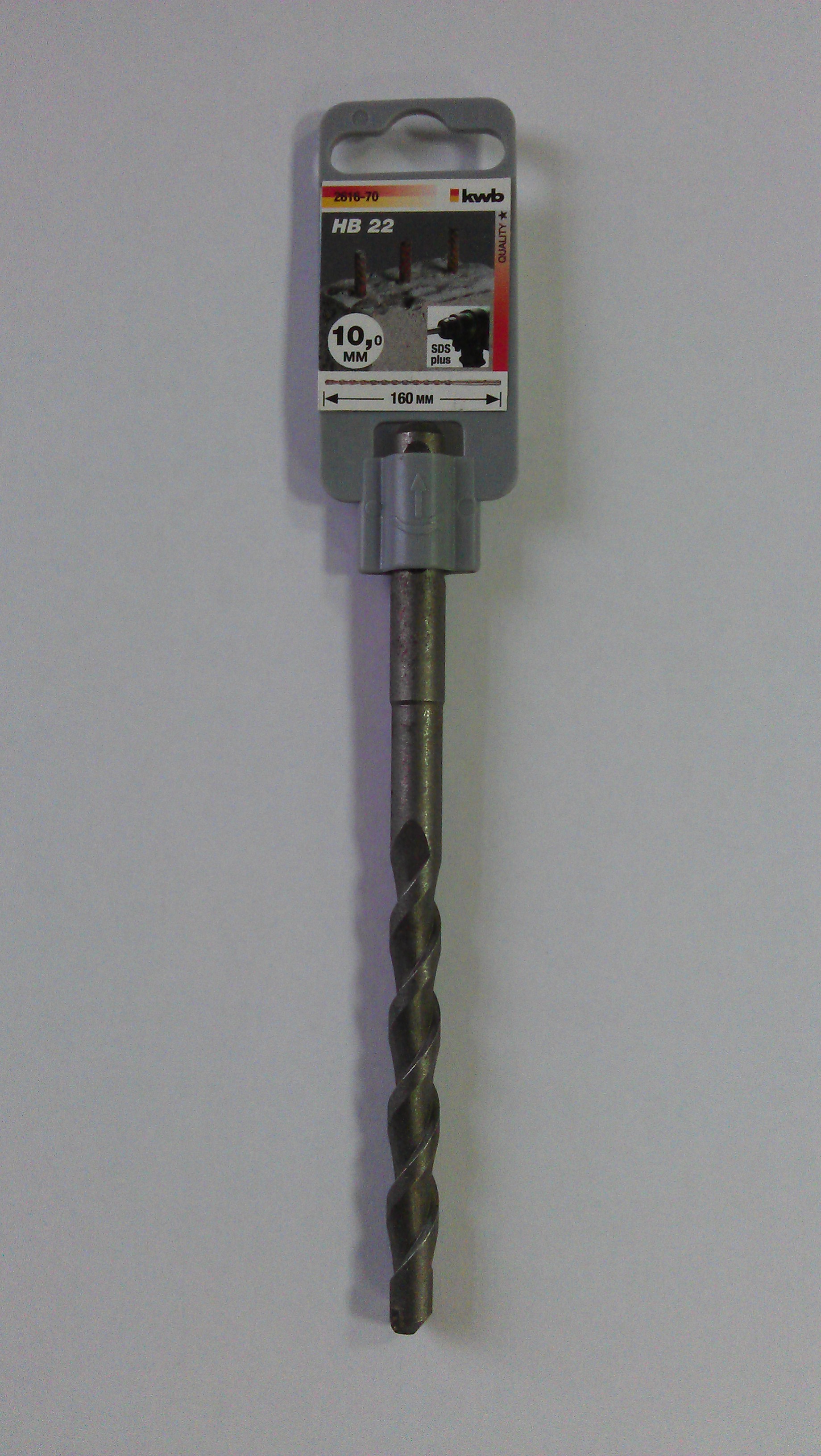 Бур SDS Plus Ø8,0x160 мм, kwb 2616-68