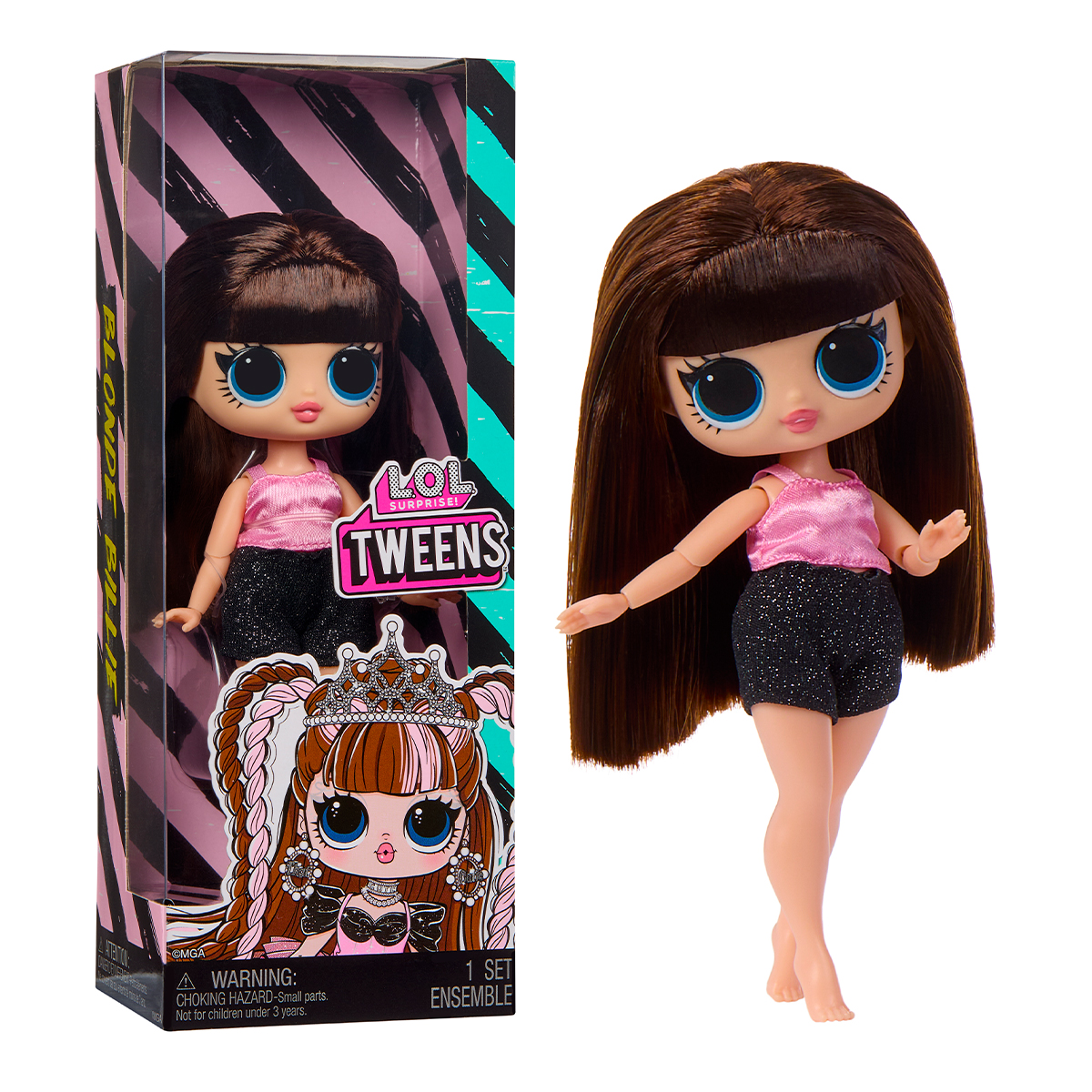 Лялька L.O.L. SURPRISE! серії "OPP Tweens" – БІЛЛІ