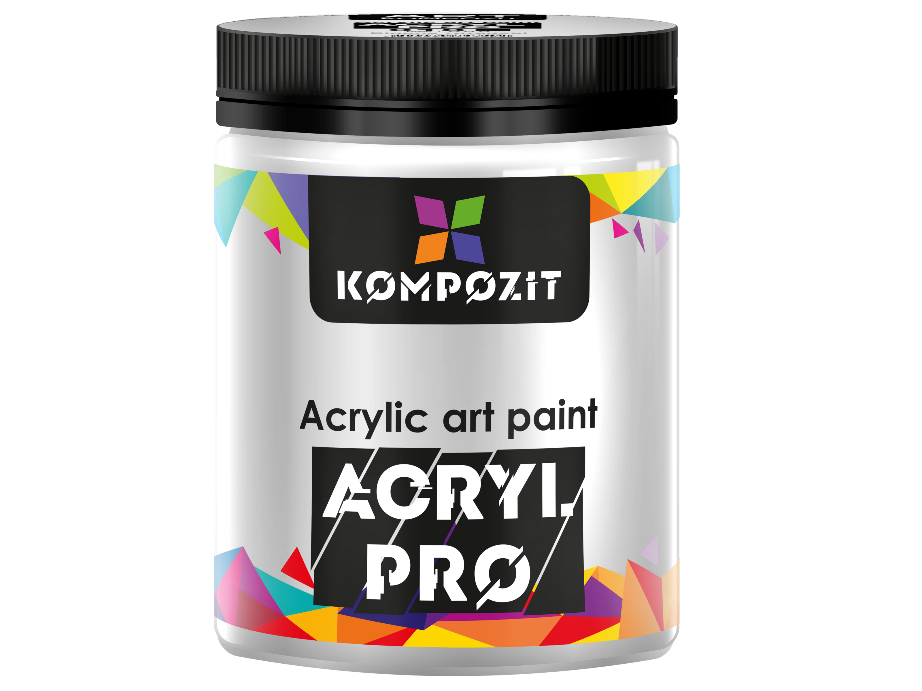 Фарба художня Acryl Pro ART Kompozit 430 мл, 018 білила титанові