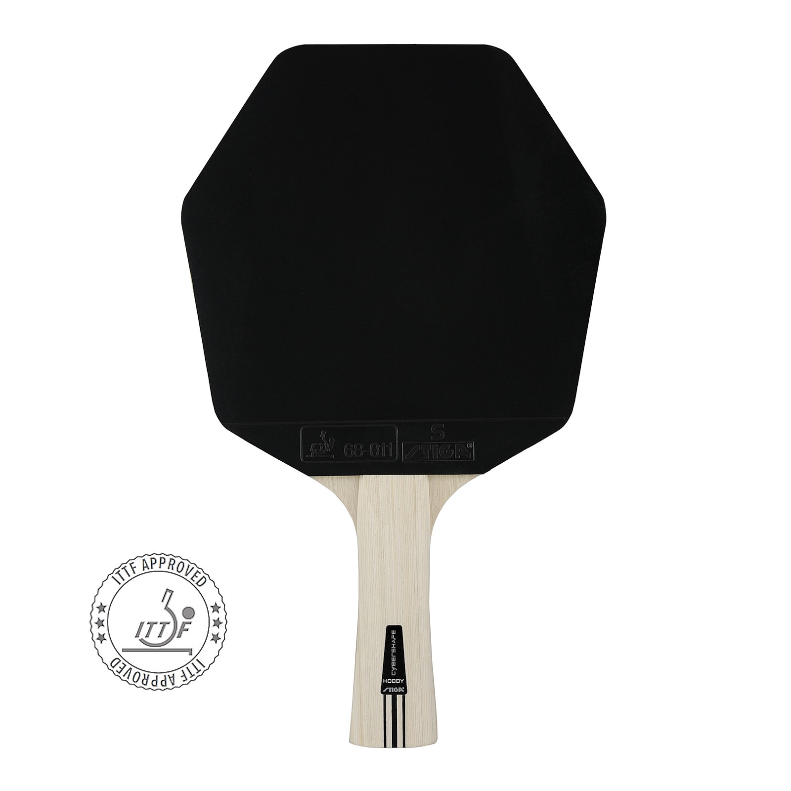 Ракетка для настільного тенісу Stiga Cybershape Hobby FL (1216-0106-35)