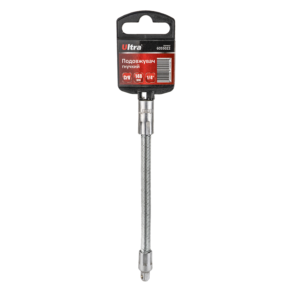 Удлинитель гибкий 1/4" 148мм CrV ULTRA (6055022)