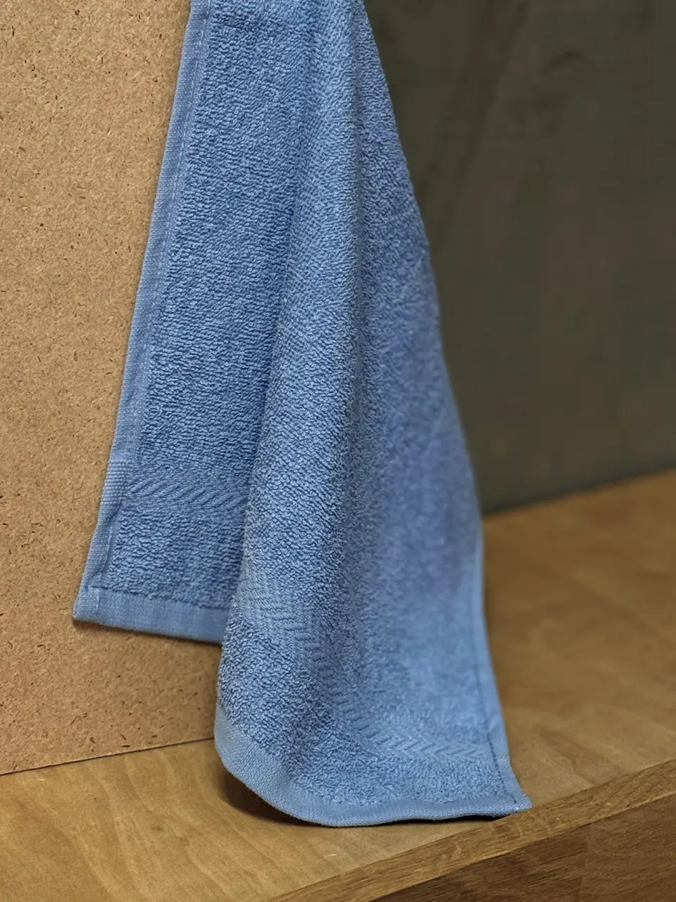 Комплект рушників Ecotton 30х50 см махрові 6 шт. серветки для рук 380 г/м² світло-блакитний