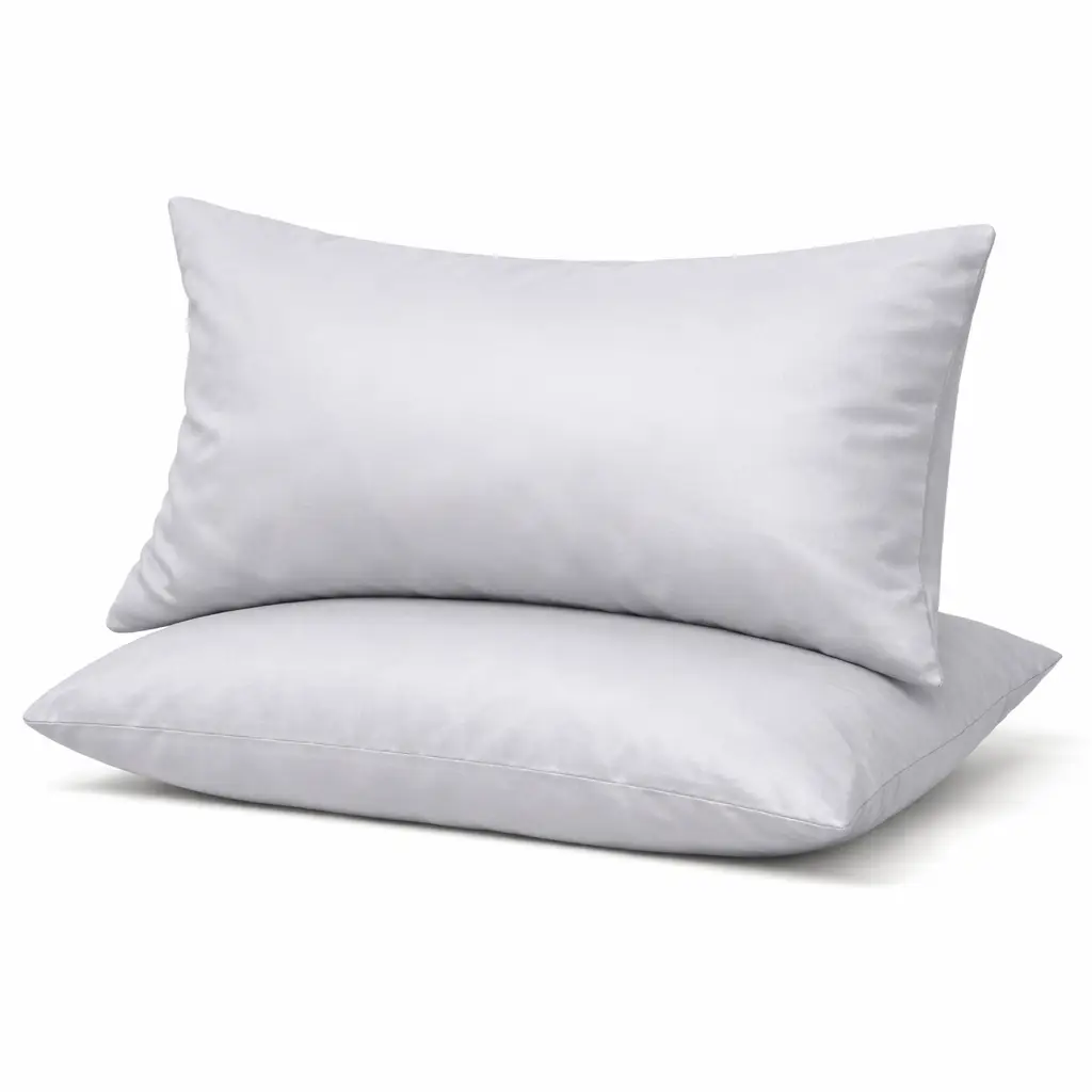 Комплект наволочок Ecotton 50х70 см 2 шт світло-сірого кольору Light Grey