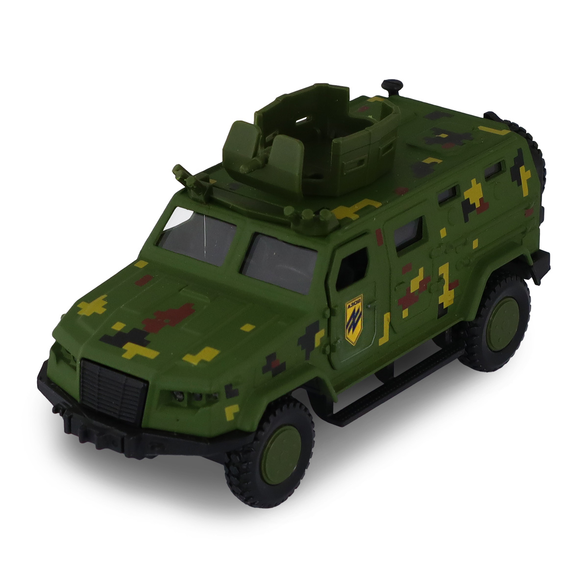 Модель серії "Шеврони Героїв" – КОЗАК 2М1 – "АЗОВ"