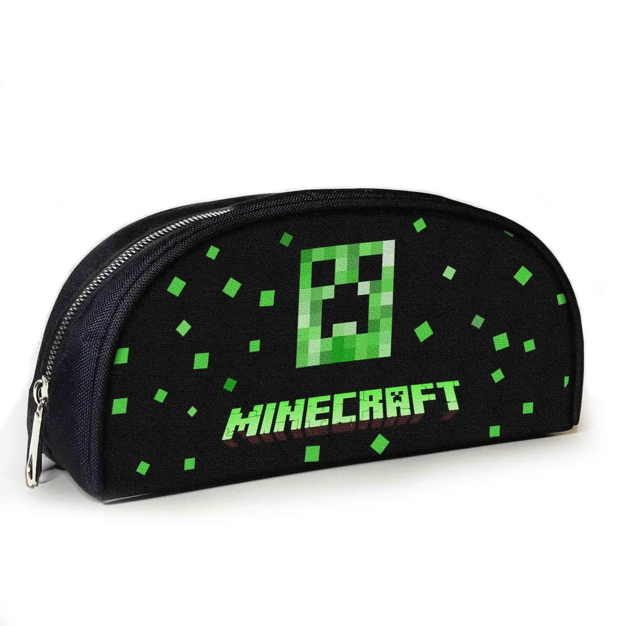 Пенал шкільний Minecraft Кріпер 23х10х8 см з принтом для хлопчика (02841)