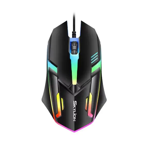 Дротова миша SKYLION F1 світна ігрова USB-дротова ігрова миша