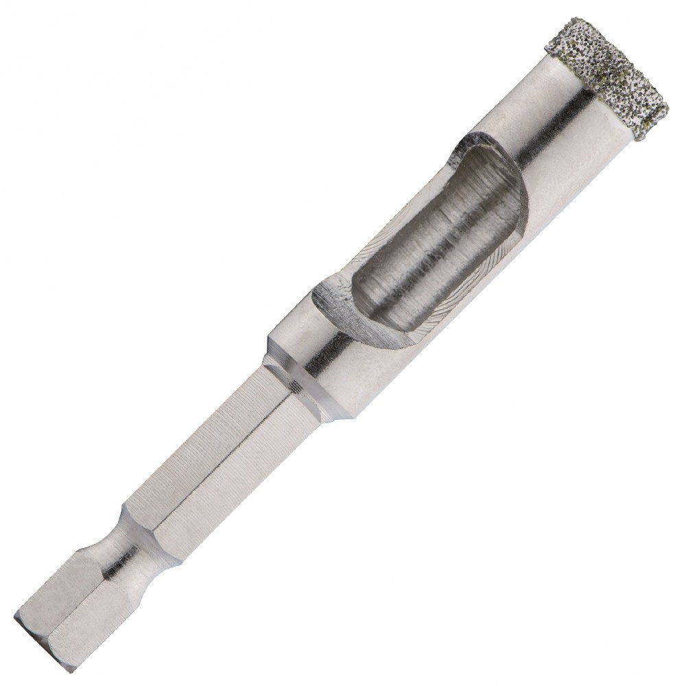 Свердло діамантове по керамограніту Ø10 мм Profi Diamant, 1/4", Alpen 0029001000100