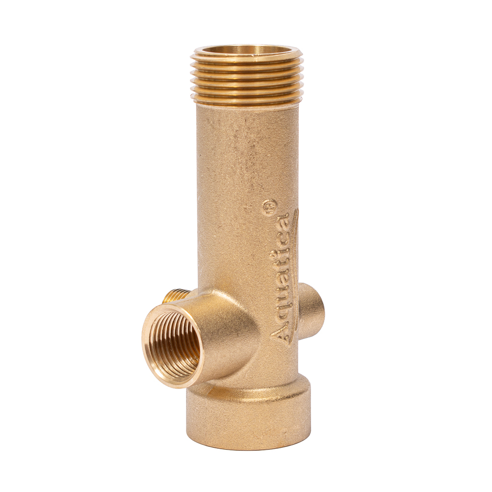 Соединитель пятивыводной 115мм M1”×F1”×F1/2”×M1/4”×F1/4” 245г AQUATICA (779596)