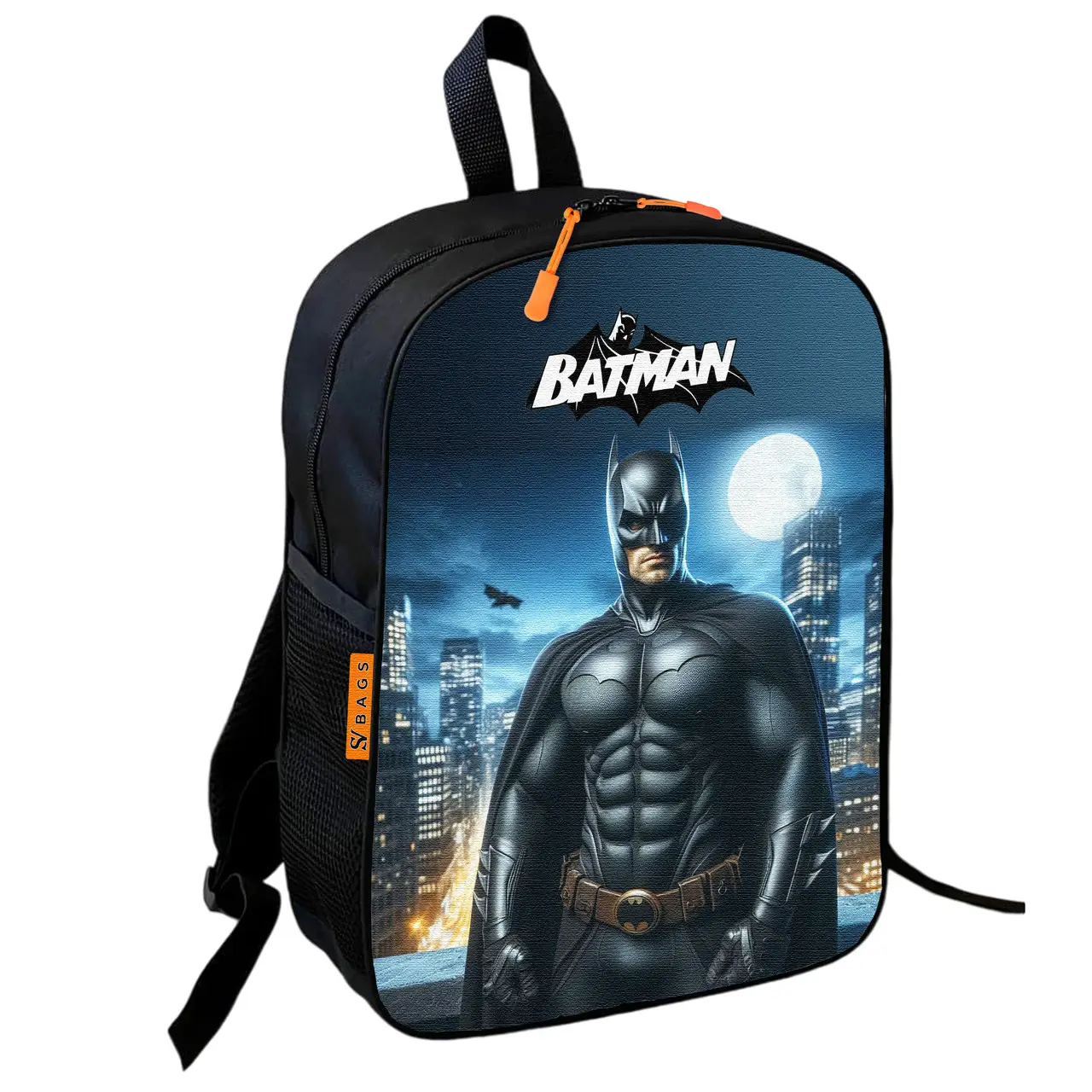 Рюкзак шкільний дитячий 36х27см Бетмен «Batman» з принтом для хлопчика (00626)