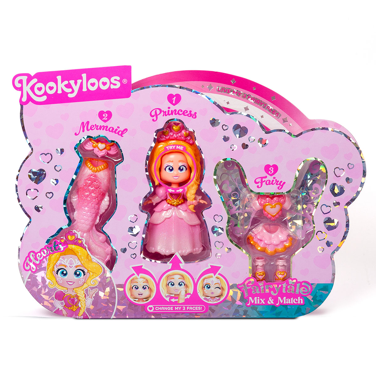 Ігровий набір з лялькою KOOKYLOOS серії "Fairytale" - СЕРДЕНЬКО