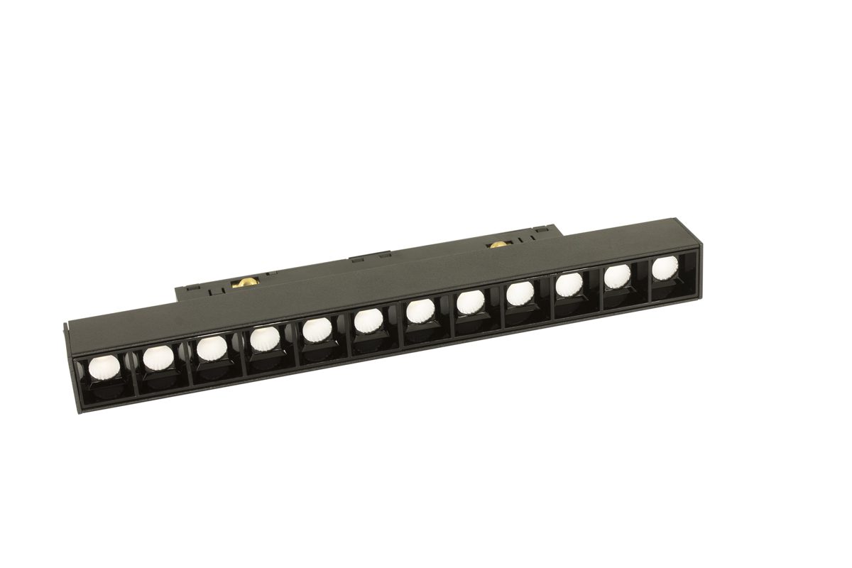 Магнітний світильник лінійний поворотний grille light білий 4000К L360mm 18Вт 2160LmLm 48V