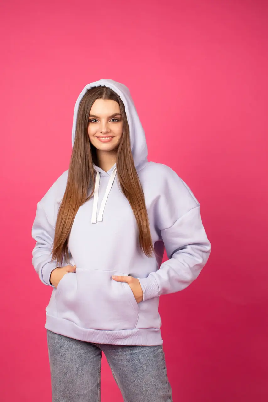 Небесний худі жіночий