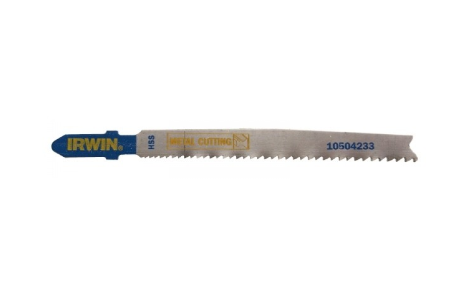Пилки для лобзика по металу T123X 10-20TPI HSS 100 мм 5 шт, Irwin 10504233
