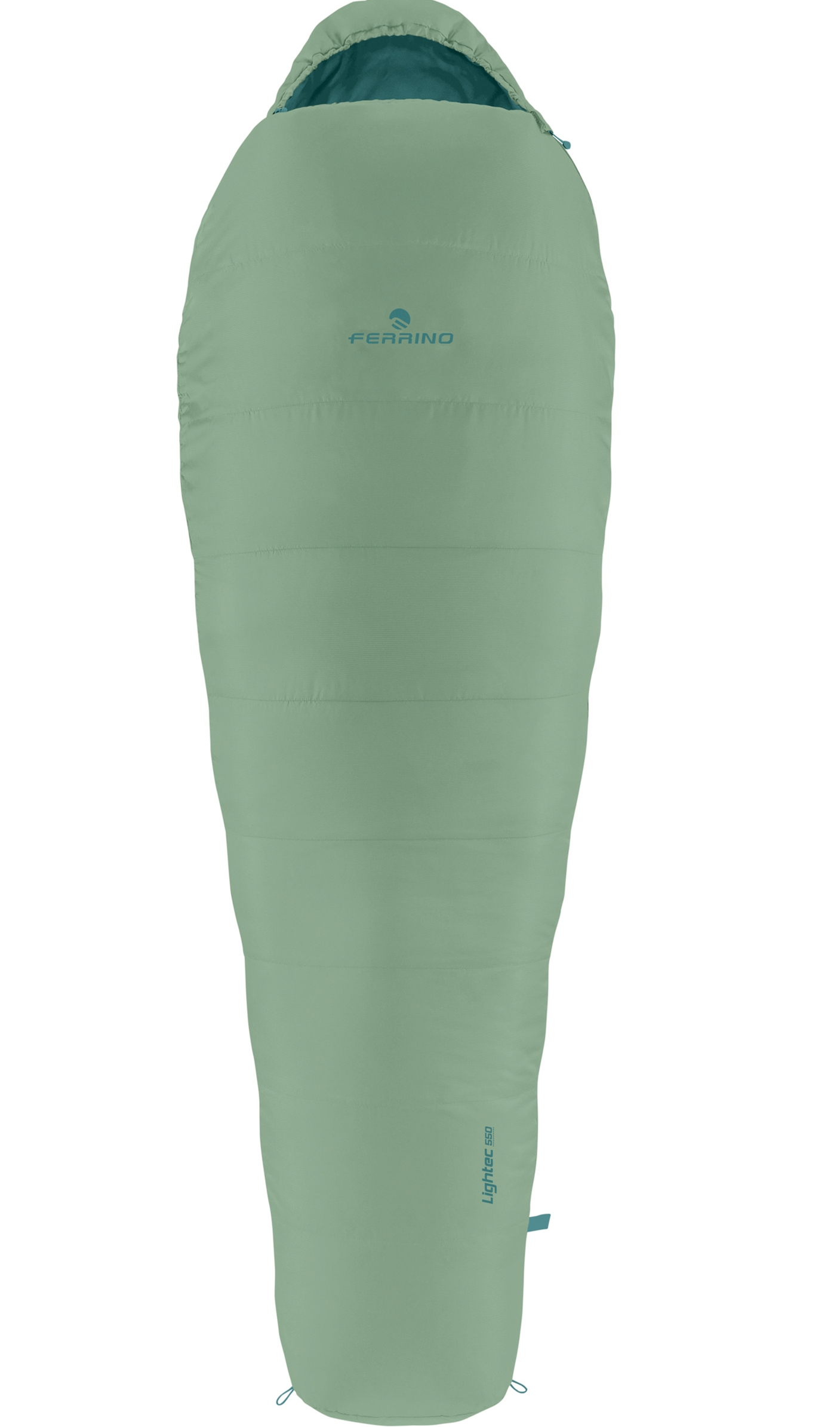 Спальний мішок Ferrino Lightec 550 +10°C Green (86153QVV)