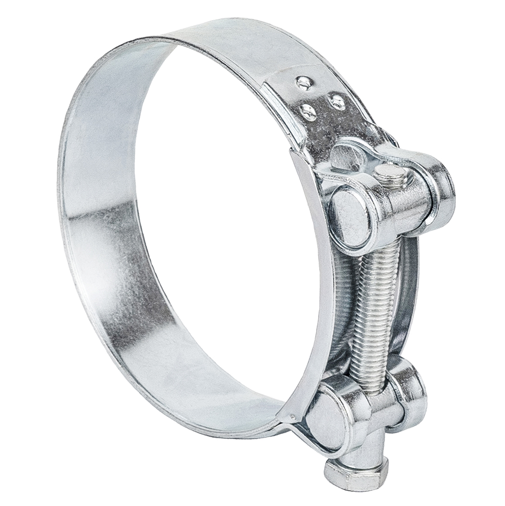 Хомут силовой оцинкованный 24мм Ø86-91мм (КРАТНО 5шт) SIGMA (2509251)