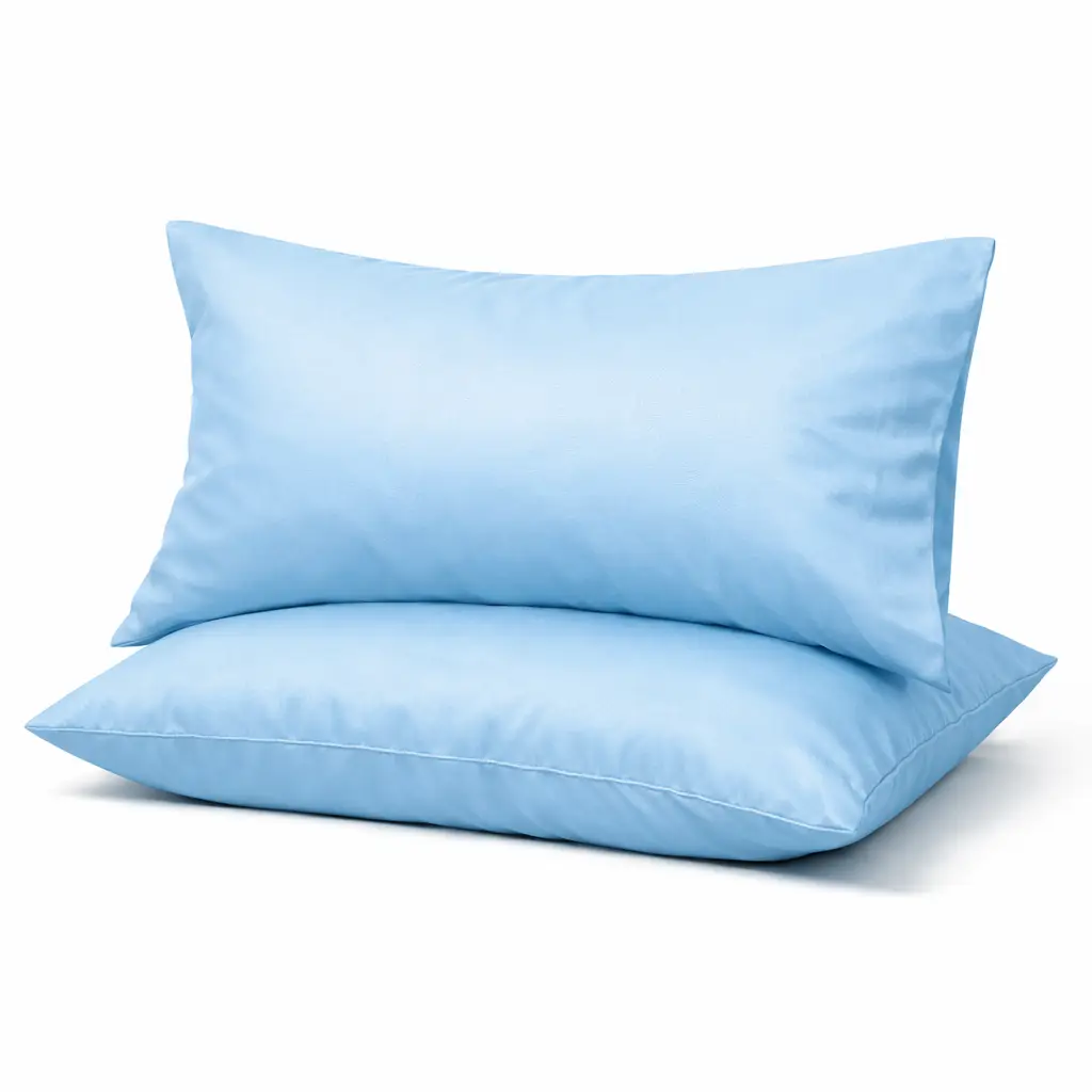 Комплект наволочок Ecotton 50х70 см 2 шт блакитного кольору Blue