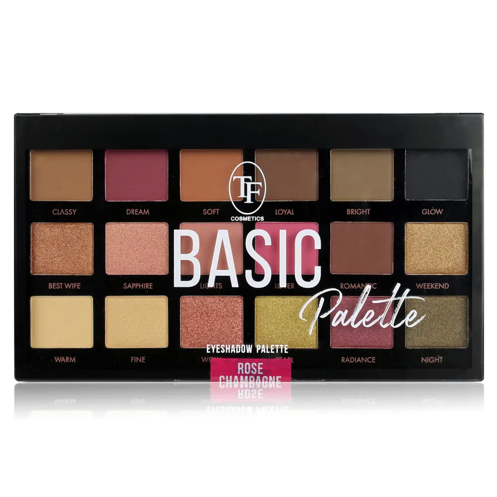 Палетка теней TF COSMETICS Basic Palette TE42 №02 Rose Champagne